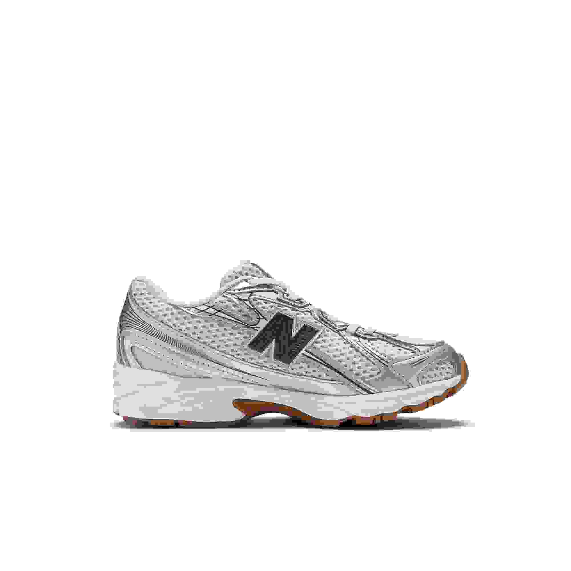 New Balance 740 Preschool Boys' "White/Green" Shoe